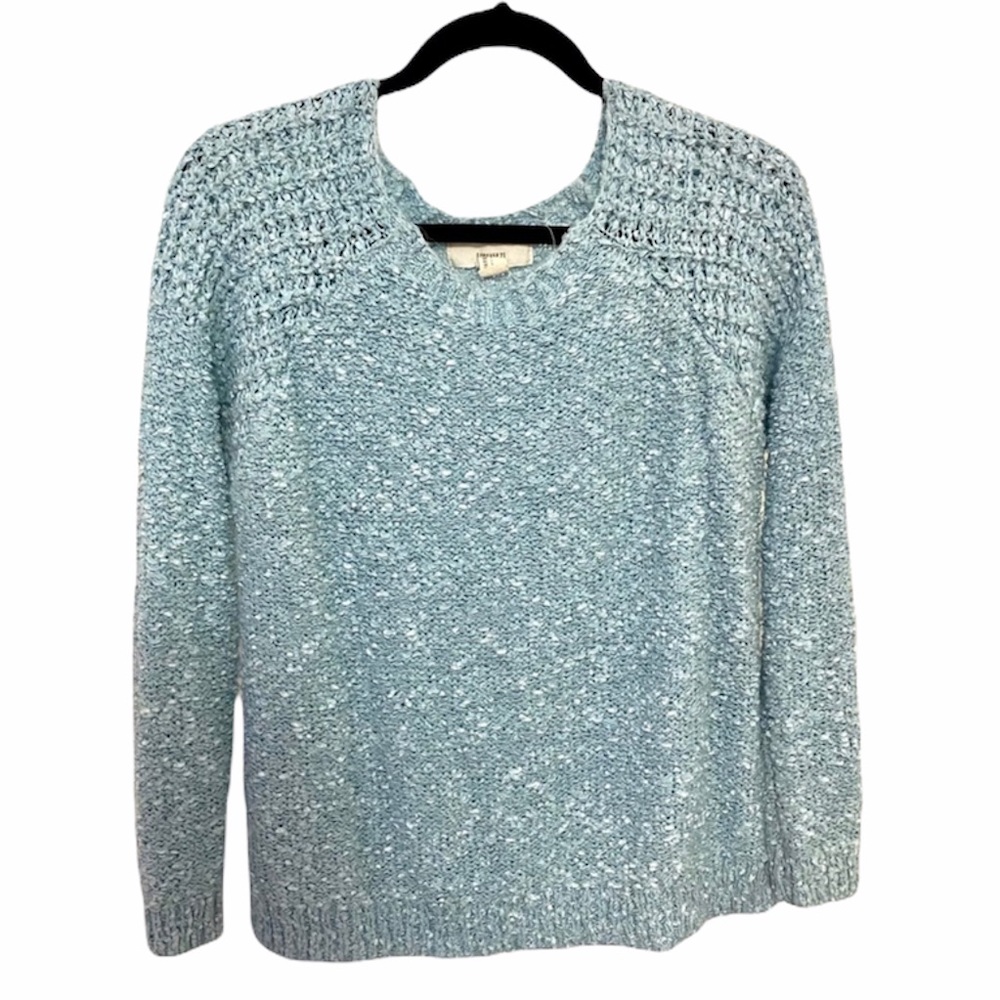 Sky blue sweater